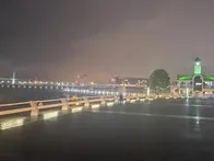 盆踊りをやっていました。子供向けの...