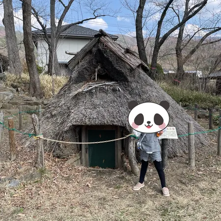 土器の展示がたくさんあります。土器...
