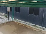 神社も敷地内にある、なんだかありが...