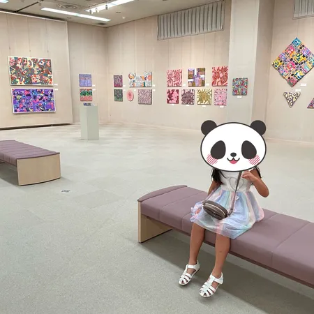 常設展と企画展があり、企画展の絵画...