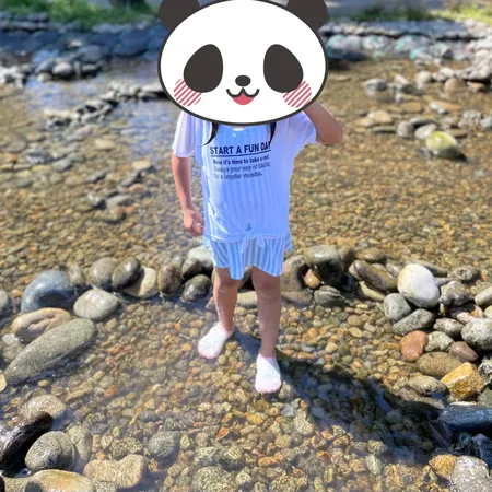 噴水、小川、遊具（夏は水をたくさん...