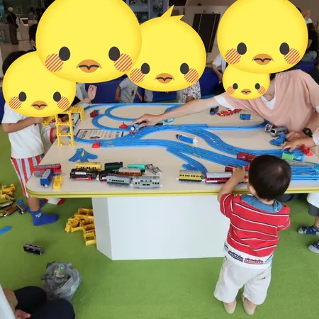 電車大好きな1歳半の息子と一緒に行...