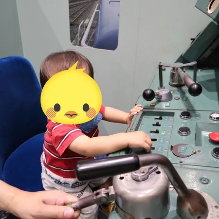 電車大好きな1歳半の息子と一緒に行...