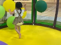 いつもここに来ると5階の地球のにわ...