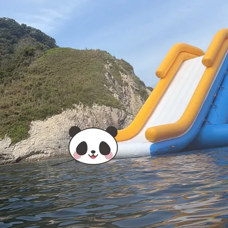 海のアスレチックといえば、1時間程...