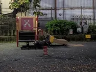 土曜日の夕方にきましたが、誰もいま...