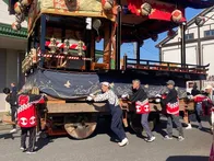 【本町の大きな山車が見られて良かった】