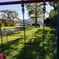 長いローラーすべり台が気に入って何...