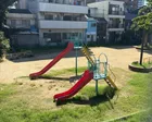 大正駅の近くにある公園。大通りに近...