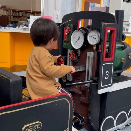 ⭐︎本物の蒸気機関車に乗れる博物館⭐︎