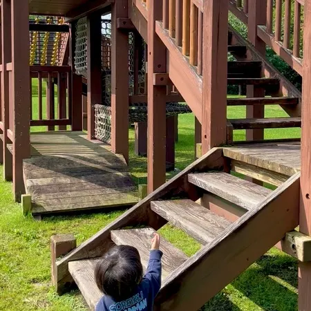 ⭐︎川の音を聞きながら遊べる広い公園⭐︎