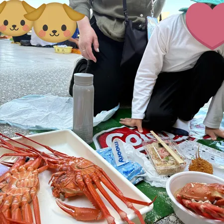 海沿いを下道で走って🚙ようやく到着！
