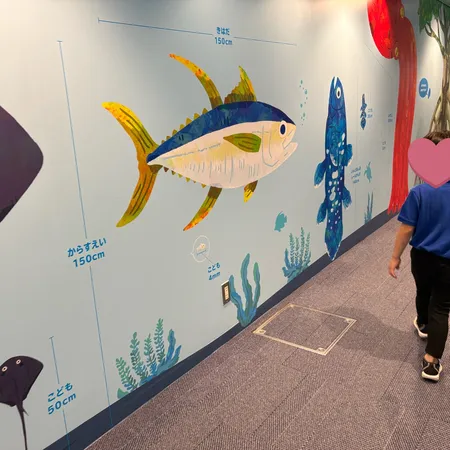 深海生物に興味をもち訪れました。