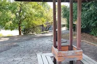 広いので走り回れます。夕方は小学生...