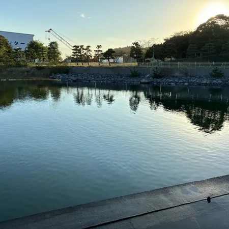 内海に入れる場所もあり、トイレもあ...