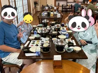 子供達にお菓子のプレゼントがあり大喜び✨