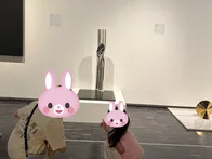 子どもがお話しながら作品をみても良...