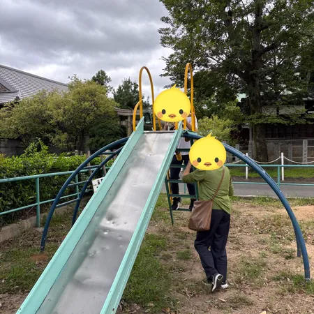 高浜神社の裏にある公園です。