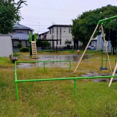 住宅地にある公園です。