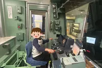 電車好きな子供の誕生日お祝いに平日...