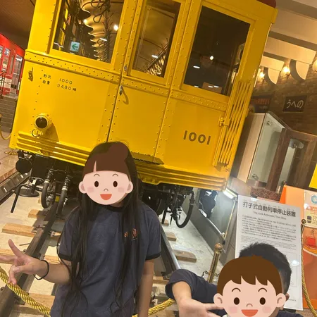 電車好きな子供の誕生日お祝いに平日...