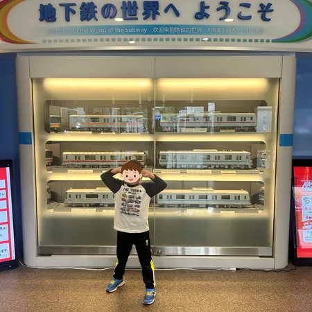 電車好きな子供の誕生日お祝いに平日...