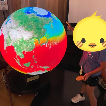 地球温暖化や環境について学べます。...