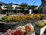 九品仏駅からすぐ近くにある緑地です。