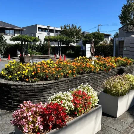 九品仏駅からすぐ近くにある緑地です。