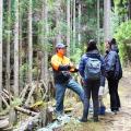 林業体験♪ 北山丸太や檜の魅力を知ろう！
