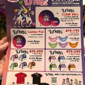 turkey！オリジナルコラボグッズ