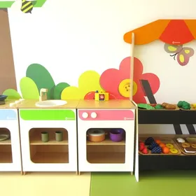 2つのエリアの遊具が新しくなりました