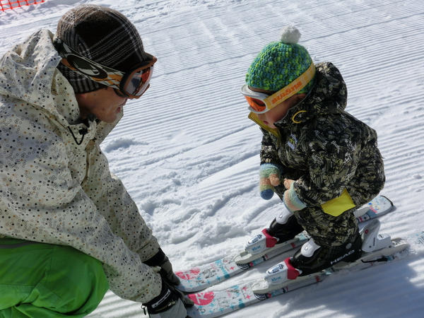 2歳９か月息子とスキー&雪遊び☆エコーバレースキーリゾート』蓼科 