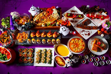 ハロウィンスイーツビュッフェを味わおう